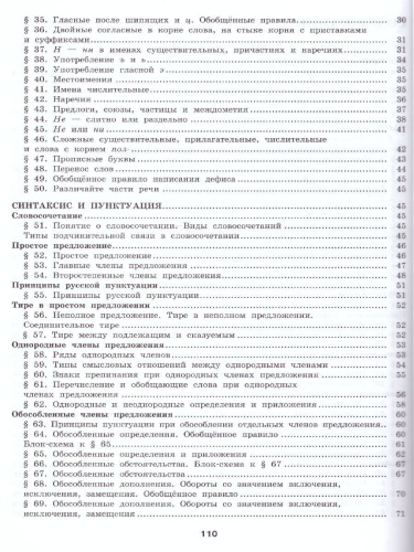 Русский язык. К 5 шаг за шагом. Справочные материалы