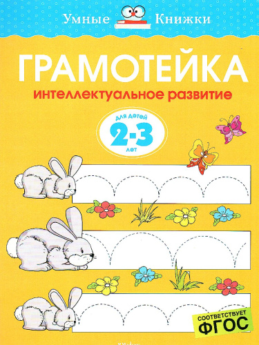 Грамотейка. Интеллектуальное развитие детей 2-3 года