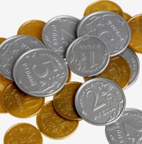 ZABIAKA игровой набор "Мои первые деньги" рубль №SL-01753 (Буква-Ленд)