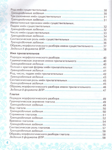 Тренажер по русскому языку 5 класс. Все виды разбора ФГОС