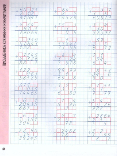 Математика 4 класс. Комплексный тренажер (классический)