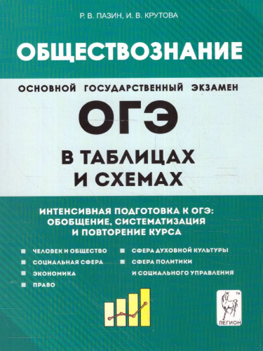 ОГЭ-2024. Обществознание в таблицах и схемах 9 класс. Интенсивная подготовка к ОГЭ