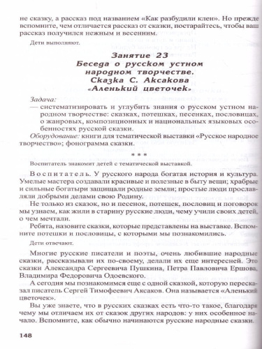 Развитие речи детей 6-7 лет Подготовительная к школе группа