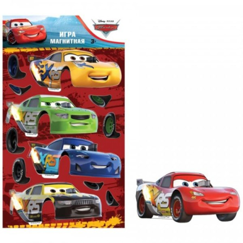 Магнитная игра Тачки 3 с маркировкой Disney/Pixar