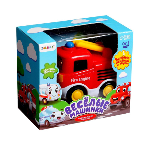 Музыкальная игрушка "Пожарная машина"