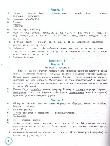ВПР Русский язык 3 класс. ТЗ. 10 вариантов. Практикум. ФГОС