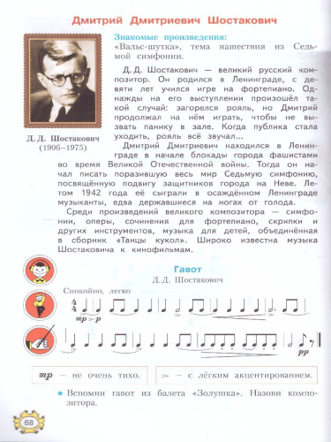 Музыка 4 класс. ФГОС