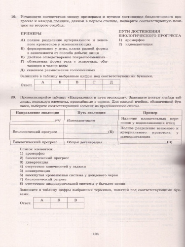 ЕГЭ 2024 Биология. 15 вариантов. ТВЭЗ