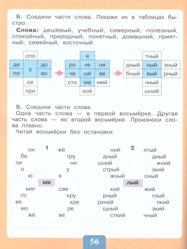 Чтение. Читаю словами. Тетрадь-помощница