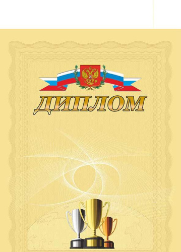 Диплом. А4 + CD шаблон