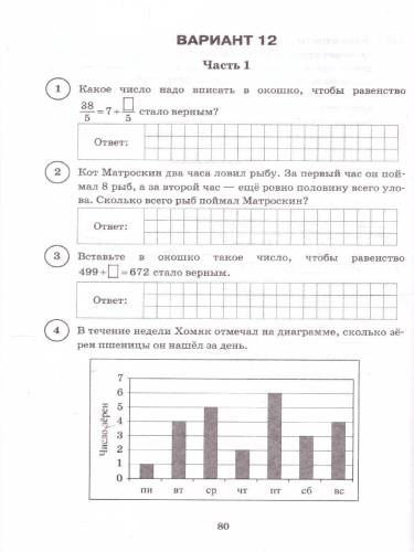 ВПР Математика 5 класс. Типовые задания. 15 вариантов. ФИОКО СТАТГРАД. ФГОС Новый