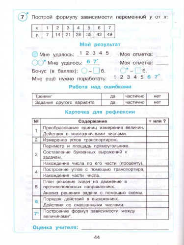 Развивающие самостоятельные и контрольные работы по математике для начальной школы 4 класс. В 3-х частях. Часть 3