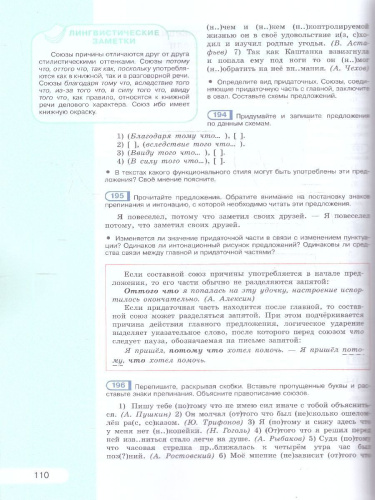 Русский язык 9 класс. Учебное пособие. УМК Рыбченковой Л.М.