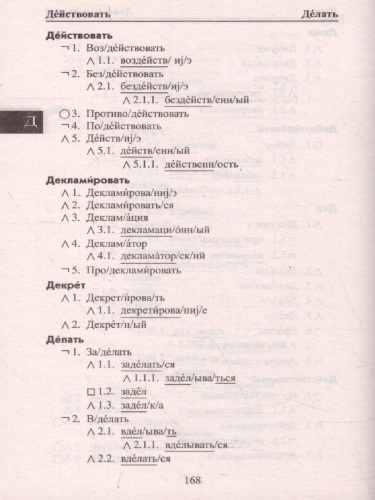 Школьный словообразовательный словарь русского языка