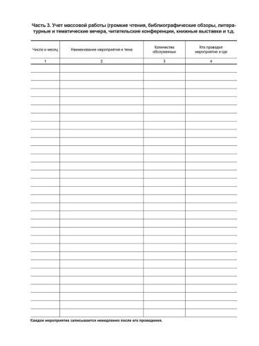 Дневник школьной библиотеки