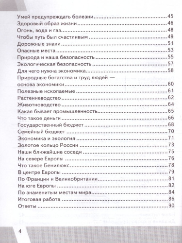 КИМ-ВПР Окружающий мир 3 класс. ФГОС