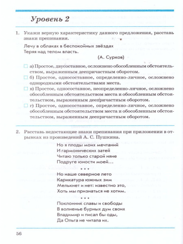 Русский язык 8 класс. Контрольно-проверочные работы