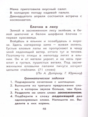 Лучшие диктанты и грамматические задания по русскому языку повышенной сложности. 3 класс