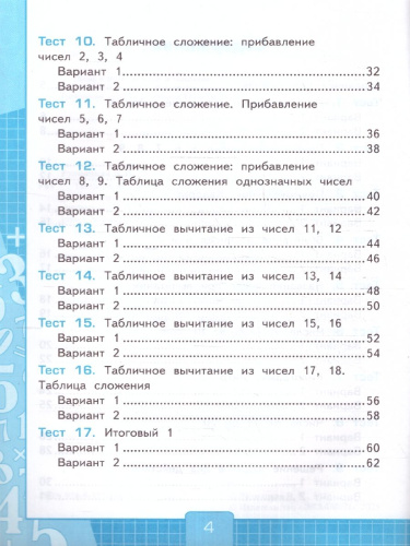 Математика 1 класс. Тесты. Часть 2. К новому учебнику. ФГОС НОВЫЙ
