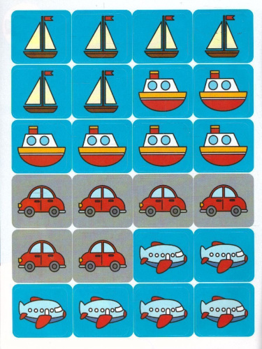 Чух-чух! Транспорт 1+ Книжка с наклейками