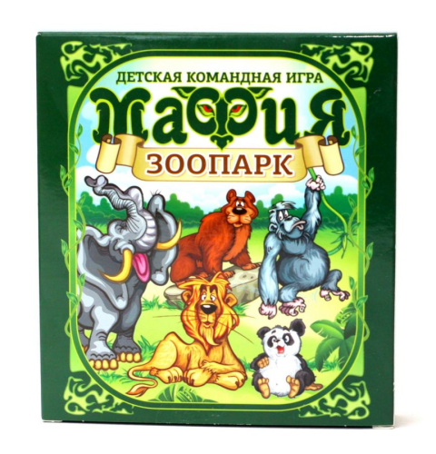Игра настольная карточная Мафия Зоопарк