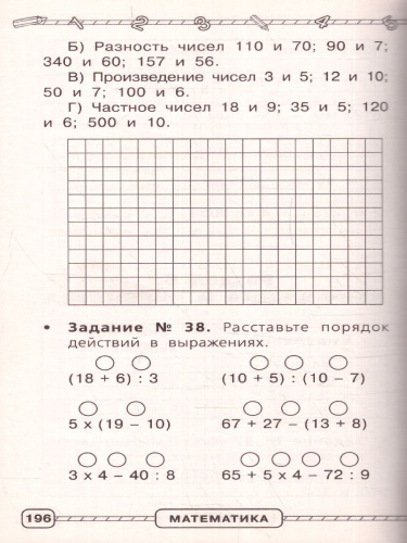 Математика 1-4 класс. В схемах и таблицах