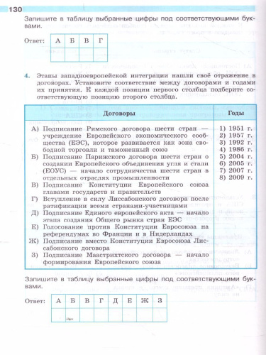 История. Всеобщая история. Новейшая история 10 класс. Рабочая тетрадь