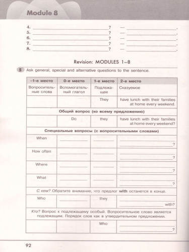 Английский в фокусе 5 класс. Spotlight. Грамматический тренажер
