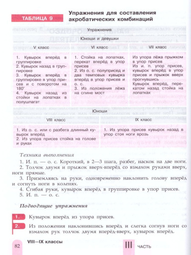 Физическая культура 8-9 классы.Учебник