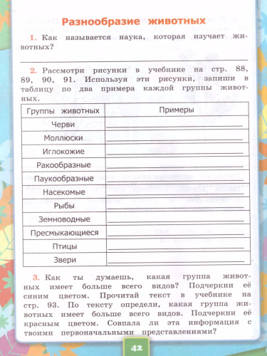 Окружающий Мир 3 класс. Рабочая тетрадь. Часть 1. ФГОС