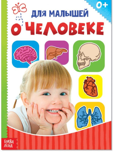Книжка картонная "Человек"