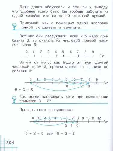 Математика 2 класс. Учебник. В двух книгах. Книга 1