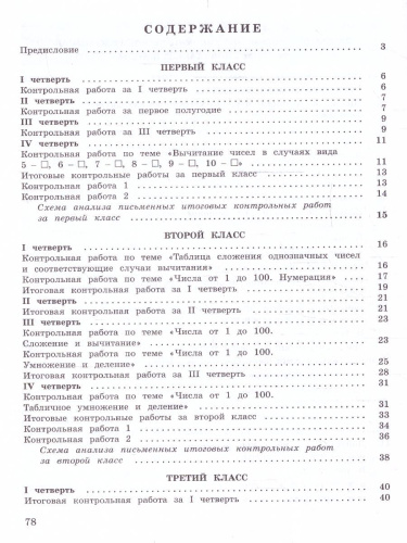 Математика 1-4 класс. Контрольные работы. УМК "Школа России" (ФП2022)
