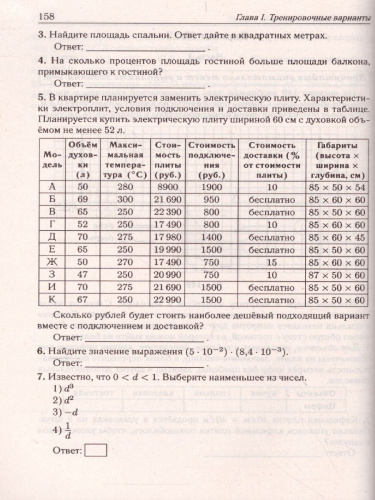 ОГЭ-2022. Математика 9 класс. 40 тренировочных вариантов по демоверсии 2022 года