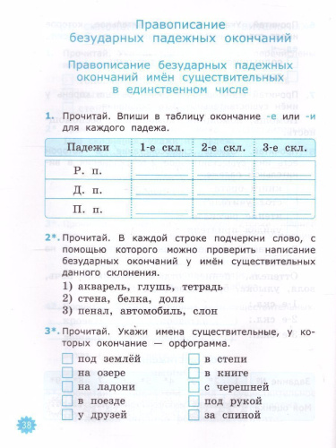 Русский язык 4 класс. Тетрадь учебных достижений. ФГОС НОВЫЙ