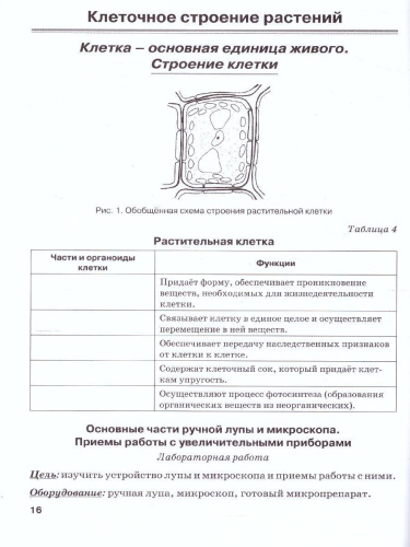 Биология 5 класс. Рабочая тетрадь. Растения. Бактерии. Грибы. Лишайники. К учебнику Трайтака