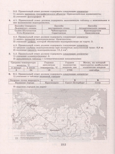 ВПР География 8 класс. 15 вариантов. ФИОКО СТАТГРАД ТЗ ФГОС