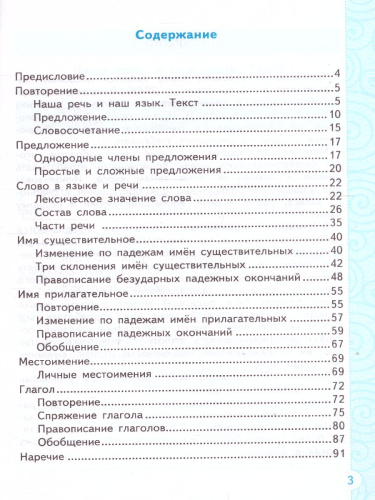 Тренажер по русскому языку 4 класс. ФГОС