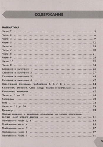 Самый полный курс. Математика. Русский язык 1 класс