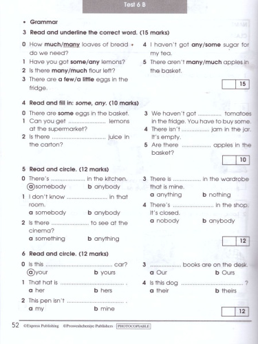 Английский язык 4 класс. Звездный английский Starlight. Контрольные задания. ФГОС