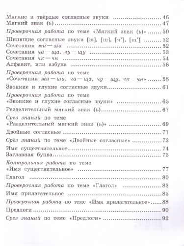 Текущий и тематический экспресс-контроль по Русскому языку : рабочая тетрадь для 2 класса общеобразовательных организаций