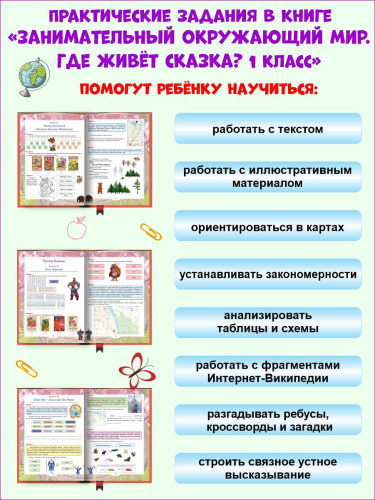 Занимательный окружающий мир. Где живёт сказка? 1 класс.