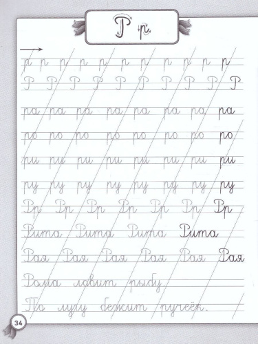 Прописи для левшей. Русский язык / Начальная школа с Галиной С