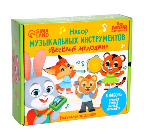Набор музыкальных инструментов Весёлые мелодии №4