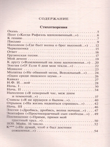 Стихотворения и поэмы. Русская классика