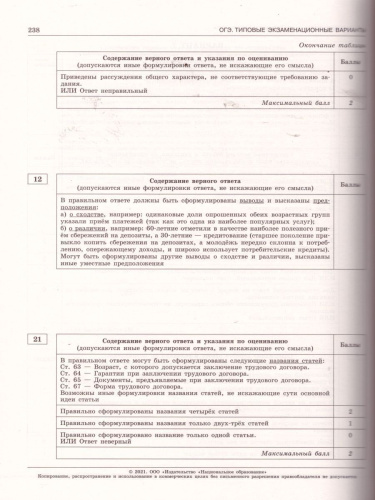 ОГЭ 2021. Обществознание. 30 вариантов