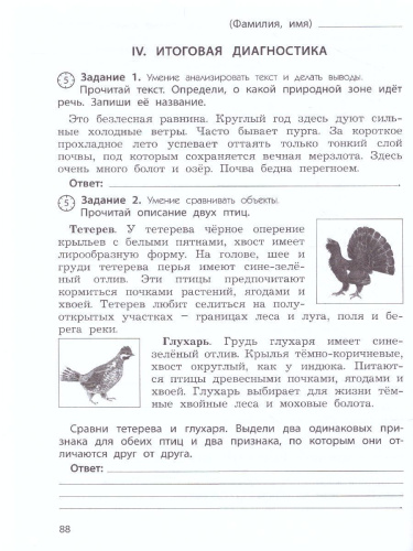 Окружающий мир 3-4 класс. Учимся анализировать. Готовимся к ВПР