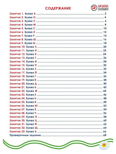 Подготовка к школе. Обучение грамоте