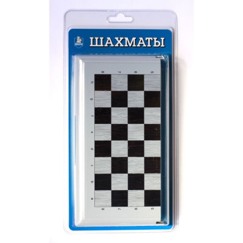 Игра настольная Шахматы в пласт.коробке (мал, сер) блистер