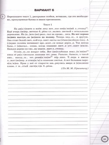 ВПР. Русский язык 6 класс. 10 вариантов. ФИОКО СТАТГРАД ТЗ. ФГОС